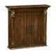 Dartboard Dark Oak Cabinet