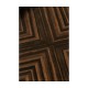Oval Art Deco Macassar Ebony High Lustre Tray