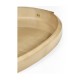 Art Deco Oval Tray with Brass