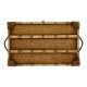Walnut & Leather Steamer Trunk