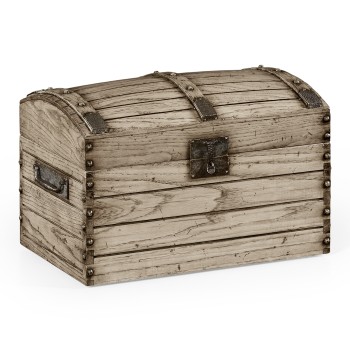 Grey Oak Trunk with Bow Lid