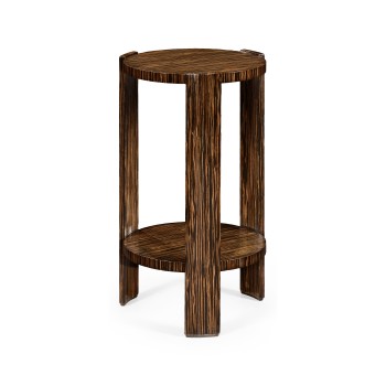 Art Deco Style Macassar Lamp Table