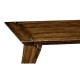 Dark Oak Tavern Dining Table Small 32