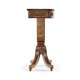 Biedermeier Crotch Walnut Side Table
