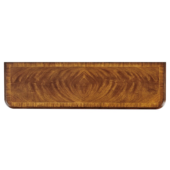 Biedermeier Crotch Walnut Side Table