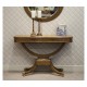 Biedermeier Crotch Walnut Side Table