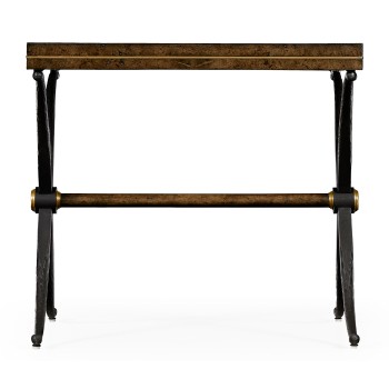 Small Hammered Iron Side Table