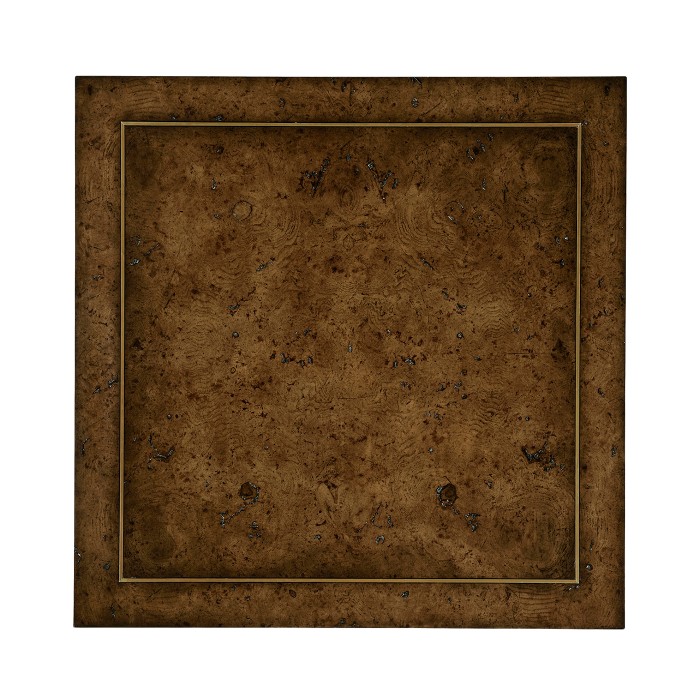 Small Hammered Iron Side Table