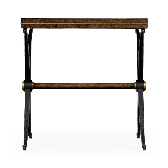 Large Hammered Iron Side Table