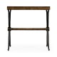 Large Hammered Iron Side Table