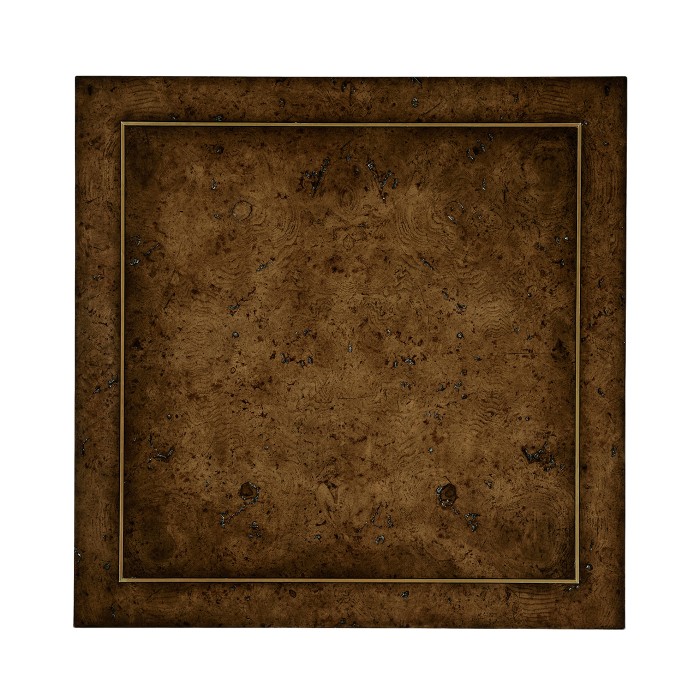 Large Hammered Iron Side Table