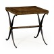 Large Hammered Iron Side Table