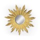 Small Gilded Sunburst Mirror