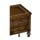 Tudorbethan Dark Oak Side Table with Slide