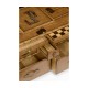 Travel Trunk Style Coffee Games Table