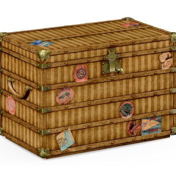 Travel Trunk Style Storage Chest