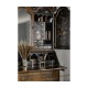 Queen Anne Walnut Bureau with Chinoiserie Interior & Mirrored Doors