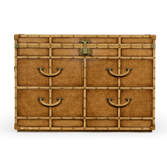 Travel Chest of Drawer Style Large Fitted Chest
