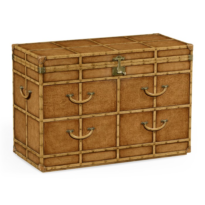 Travel Chest of Drawer Style Large Fitted Chest