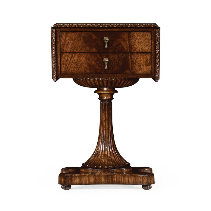 William IV Mahogany Table with Side Panels