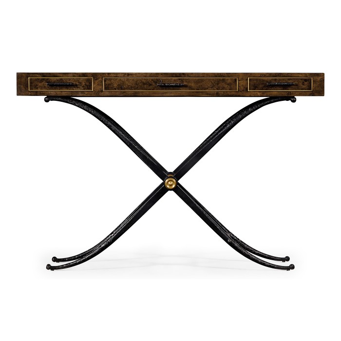 Hammered Iron Console 34