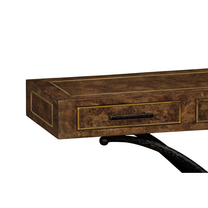 Hammered Iron Console 34