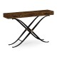 Hammered Iron Console 34