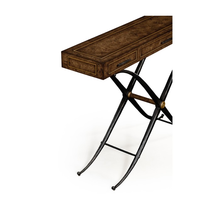 Hammered Iron Console 36