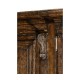 Hinged Door Panel for Linenfold Dark Oak Home Bar