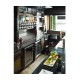 Hinged Door Panel for Linenfold Dark Oak Home Bar