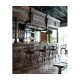 Upper Section of Linenfold Tudor Oak Home Bar