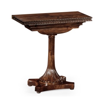 William IV Mahogany Games Table with Secret Storage