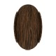 Anthracite Faux Shagreen and Macassar Ebony Side Table
