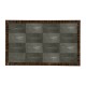 Faux Macassar Ebony & Anthracite Shagreen Coffee Table