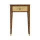 Ivory Shagreen Rectangular Lamp Table