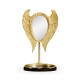 Classical Gilded Winged Macassar Ebony High Lustre Dressing Mirror