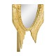 Classical Gilded Winged Macassar Ebony High Lustre Dressing Mirror