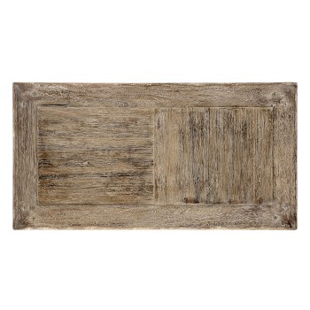 Limed oak side table