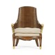 Empire Style Winged Chair