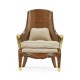 Empire Style Winged Chair