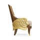 Empire Style Winged Chair