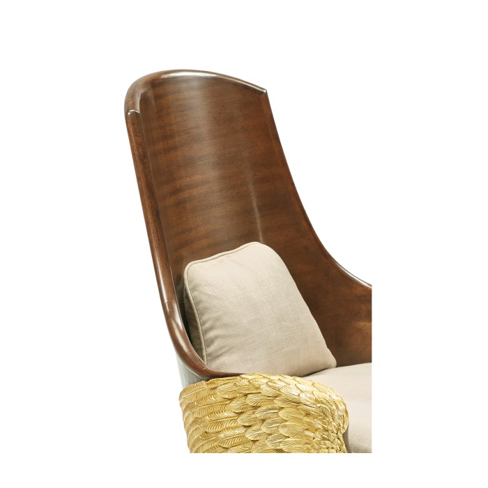 Empire Style Winged Chair