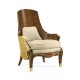 Empire Style Winged Chair