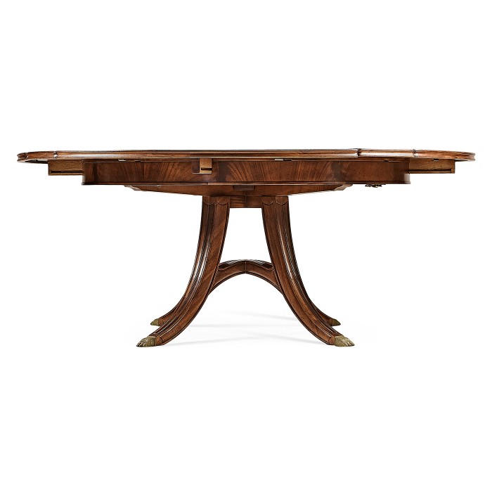 Mahogany Round Dining Table 59