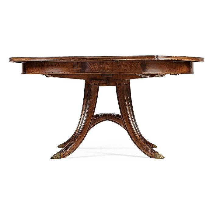 Mahogany Round Dining Table 59