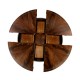 Mahogany Round Dining Table 59