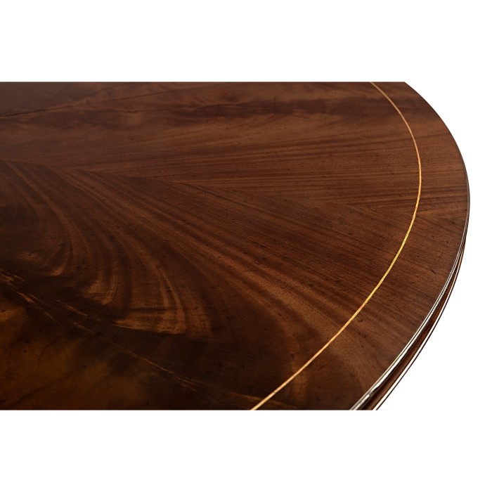 Mahogany Round Dining Table 59