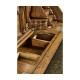 Queen Anne Pollard Bureau Cabinet (Base)