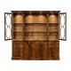 Buckingham Triple Mahogany Display Cabinet