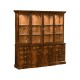 Buckingham Triple Mahogany Display Cabinet